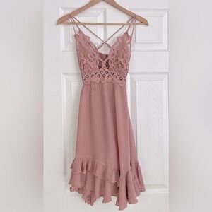 NWT Free People Adella Lace Mini
Dress Size XS
